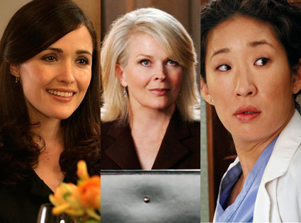 Rose Byrne, Candace Bergen, Sandra Oh Rose Byrne, Candace Bergen, Sandra Oh
